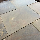 Reclaimed Sawn Yorkshire Sand Stone Paving Flag Stones - Reclaimed Brick Company