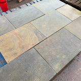 Reclaimed Sawn Yorkshire Sand Stone Paving Flag Stones - Reclaimed Brick Company