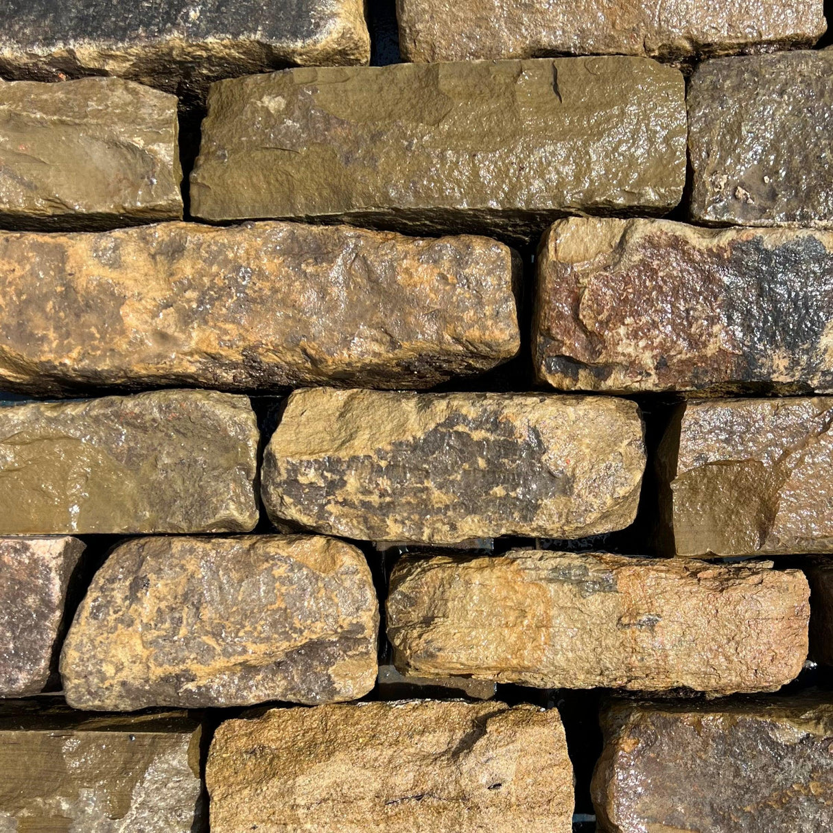 Reclaimed Secondary Walling Stone - Per SQM - Reclaimed Brick Company