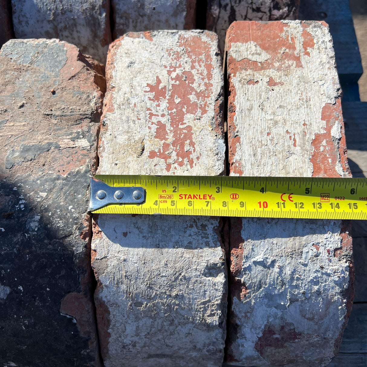 Single Calf Bullnose Bricks - Reclaimed Brick Company