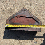 Reclaimed Single Triangle Wall Coping Bricks - Batch of 10 Linear Meters - Reclaimed Brick Company