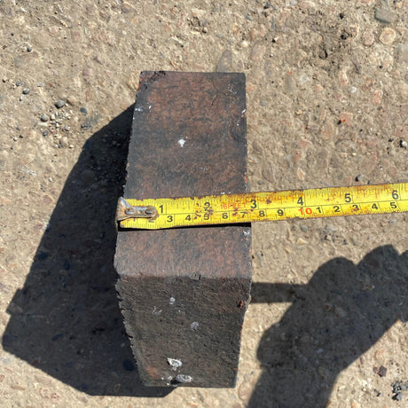 Reclaimed Single Triangle Wall Coping Bricks - Batch of 10 Linear Meters - Reclaimed Brick Company