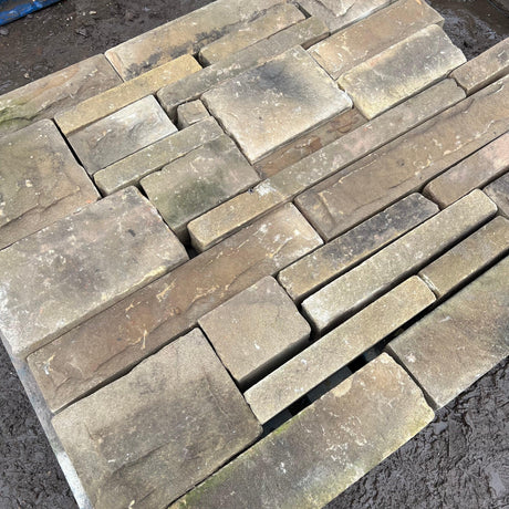 Reclaimed Sneck and Jump Building Stone - Per SQM - Reclaimed Brick Company