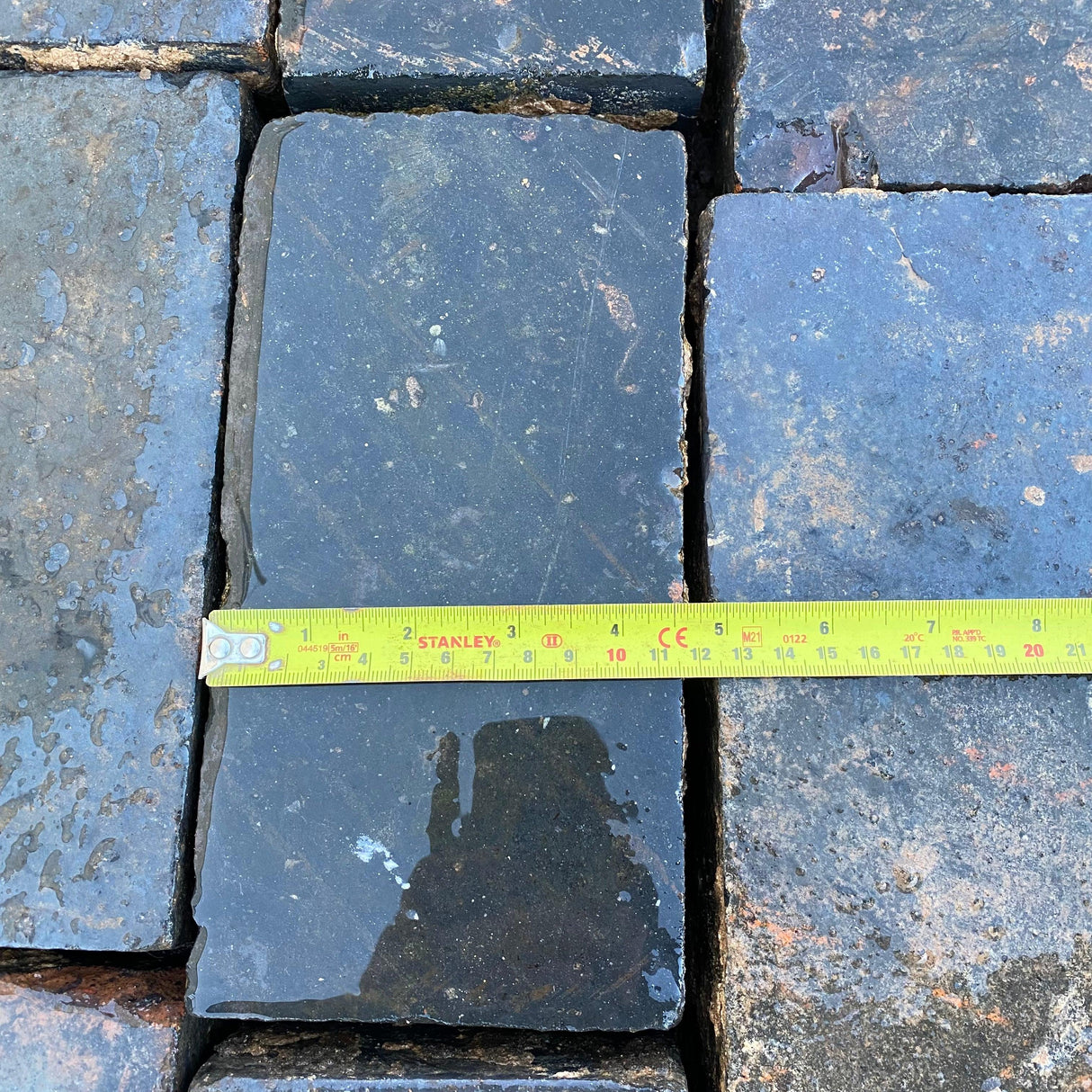 Reclaimed Staffordshire Blue Paving Bricks - Pack of 260 - Reclaimed Brick Company