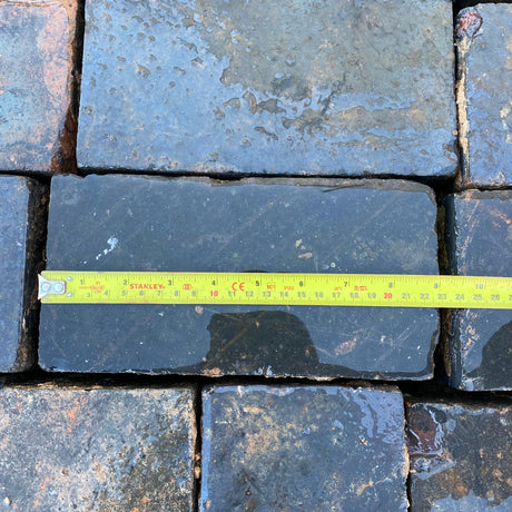 Reclaimed Staffordshire Blue Paving Bricks - Reclaimed Brick Company