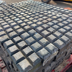 Reclaimed Staffordshire Blue Stable Pavers ‘Chocolate Bars’ - Batch of 3.6 SQM - Reclaimed Brick Company