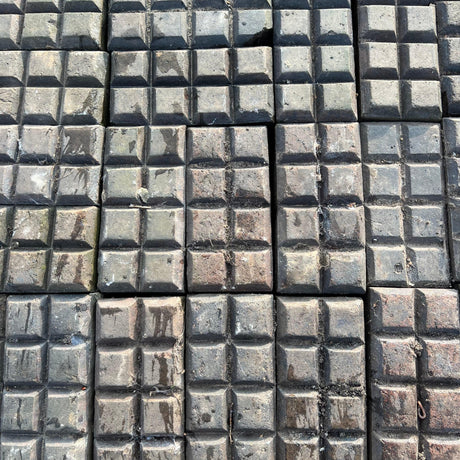 Reclaimed Staffordshire Blue Stable Pavers ‘Chocolate Bars’ - Batch of 3.6 SQM - Reclaimed Brick Company