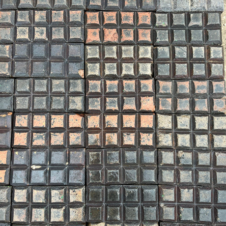 Reclaimed Staffordshire Blue Stable Pavers ‘Chocolate Bars’ - Batch of 8 SQM - Reclaimed Brick Company