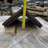 Reclaimed Staffordshire Blue Triangle Ridge Tiles - 75 Degrees - Reclaimed Brick Company