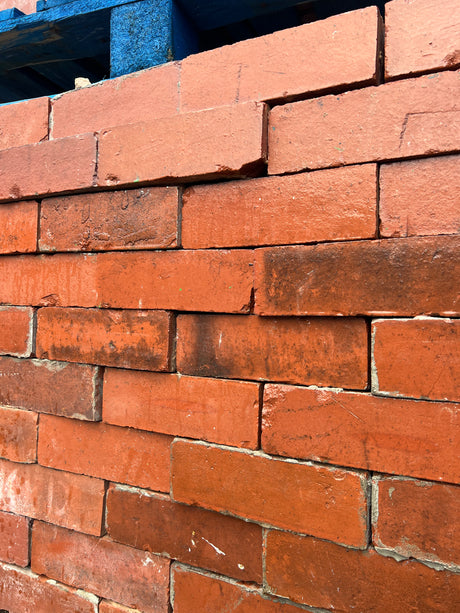 Reclaimed Stairfoot Red Facing Brick | Pack of 250 Bricks | Free Delivery - Reclaimed Brick Company