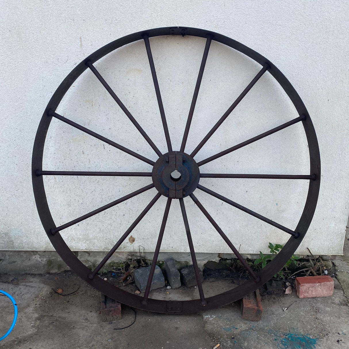 Reclaimed Steel Pulley Wheel - Reclaimed Brick Company