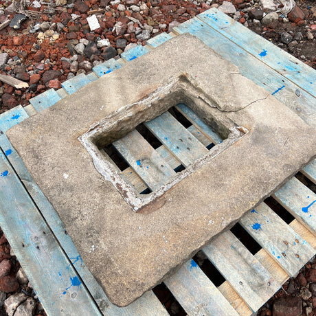 Reclaimed Stone Drain Gulley Surround - Reclaimed Brick Company