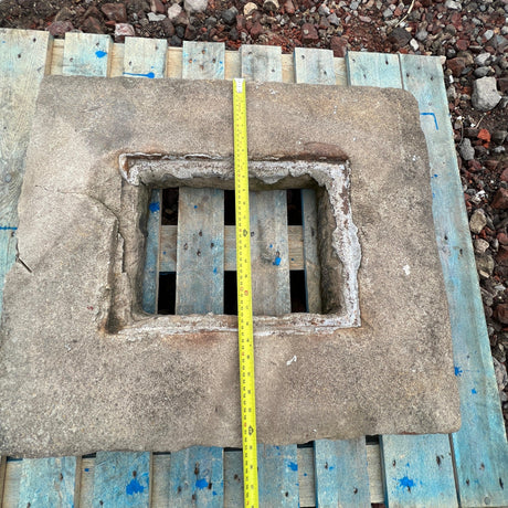 Reclaimed Stone Drain Gulley Surround - Reclaimed Brick Company