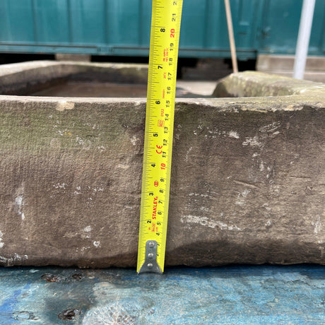 Reclaimed Stone Sink - Corner Broken