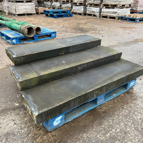 Reclaimed Stone Steps - (Set of 3) - Reclaimed Brick Company