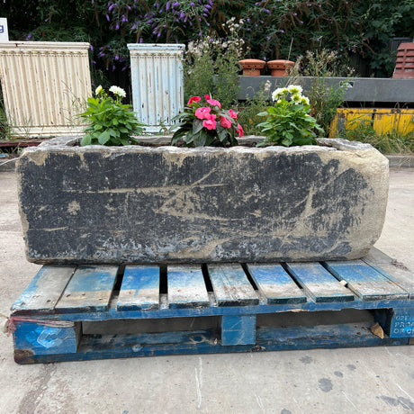 Reclaimed Stone Trough / Planter - No. 1 - Reclaimed Brick Company