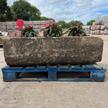 Reclaimed Stone Trough / Planter - No.18 - Reclaimed Brick Company