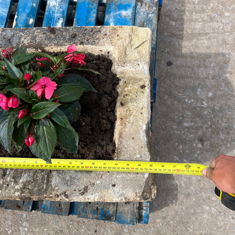 Reclaimed Stone Trough / Planter - No.18 - Reclaimed Brick Company