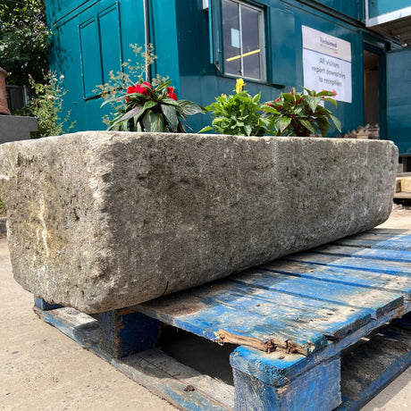 Reclaimed Stone Trough / Planter - No. 2 - Reclaimed Brick Company