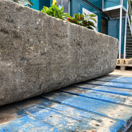 Reclaimed Stone Trough / Planter - No. 2 - Reclaimed Brick Company