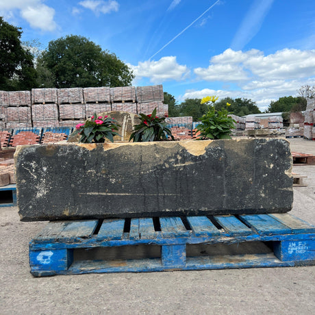 Reclaimed Stone Trough / Planter - No. 7 - Reclaimed Brick Company