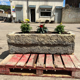 Reclaimed Stone Trough / Planter - No. 8 - Reclaimed Brick Company