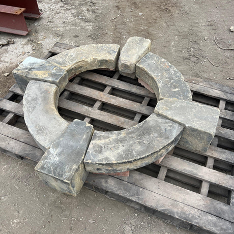 Reclaimed Stone Window Circle