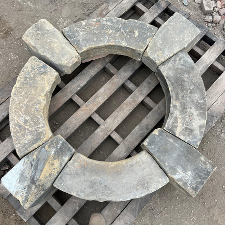 Reclaimed Stone Window Circle