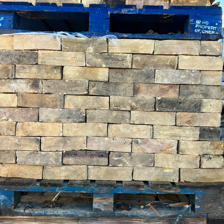 Reclaimed Suffolk White Gault Handmade Bricks | Pack of 250 Bricks | Free Delivery - Reclaimed Brick Company