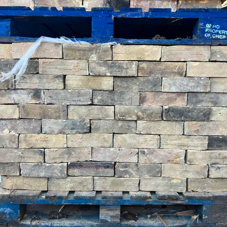 Reclaimed Suffolk White Gault Handmade Bricks | Pack of 250 Bricks | Free Delivery - Reclaimed Brick Company