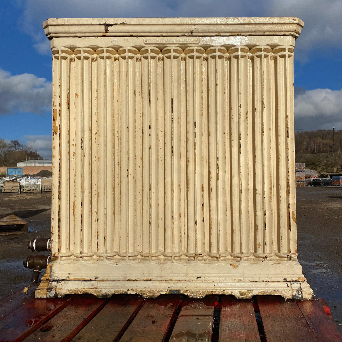 Reclaimed “The Beeston Radiator” Church Cast Iron Radiator-2 Available ...