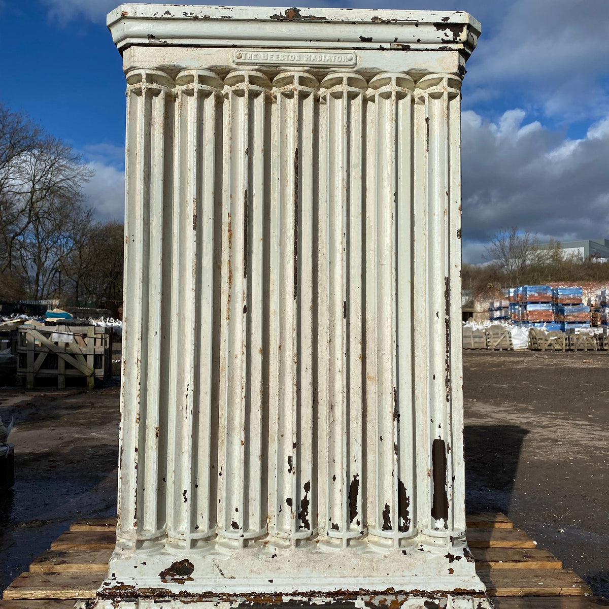 Reclaimed “The Beeston Radiator” Church Cast Iron Radiator-3 Available ...