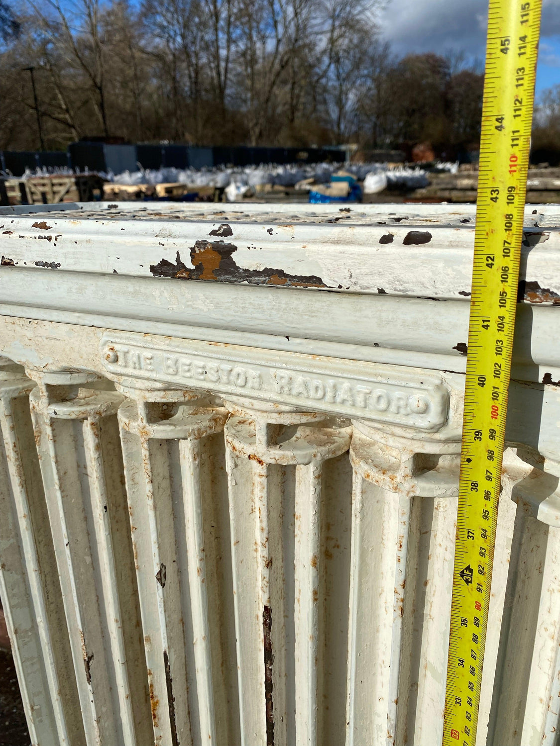 Church Radiator Reclaimed “The Beeston Radiator” Church Cast Iron Radiator-3 Available ...