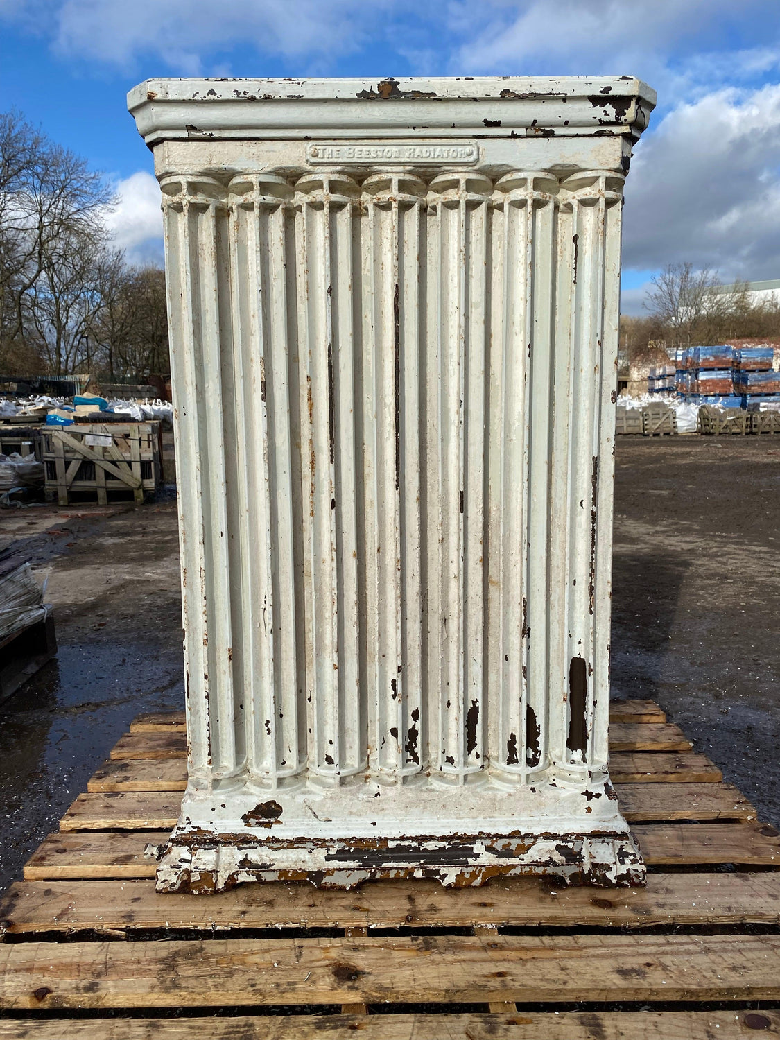 Reclaimed “The Beeston Radiator” Church Cast Iron Radiator-3 Available ...