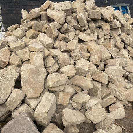 Reclaimed Walling Stone in Bulk Bags - Reclaimed Brick Company