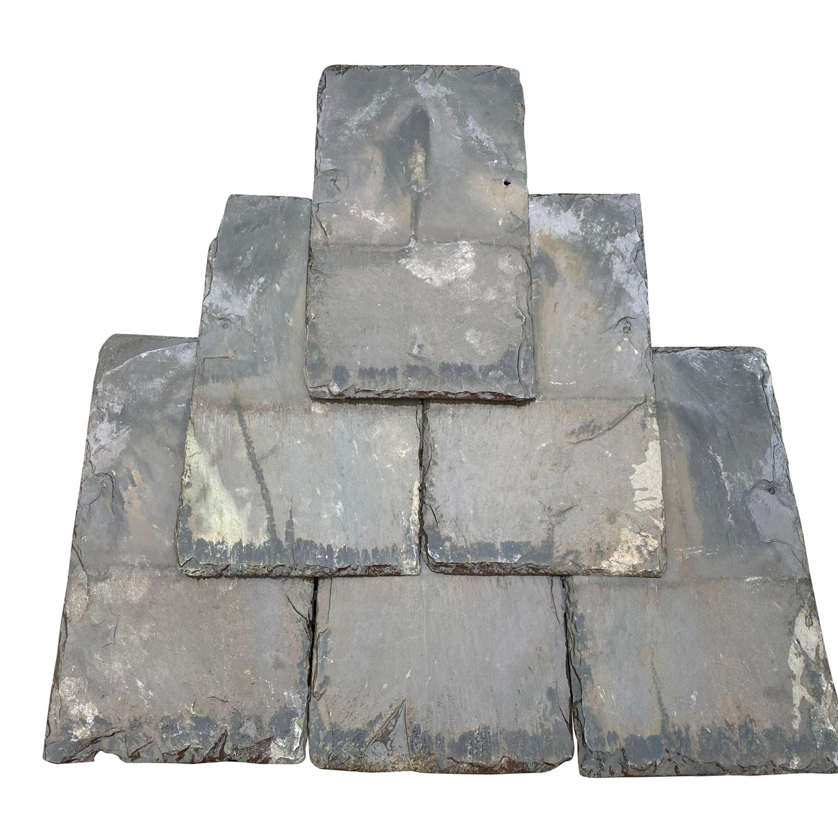 Reclaimed Welsh Blue 16” x 9” Slates - Reclaimed Brick Company