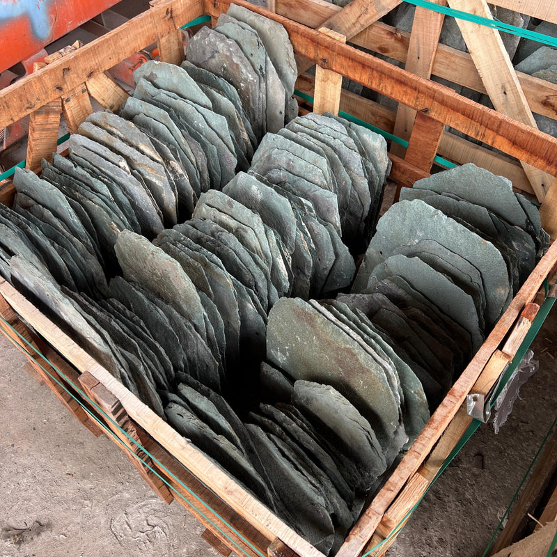 Reclaimed Westmorland Green Roof Slate – Reclaimed Brick Company