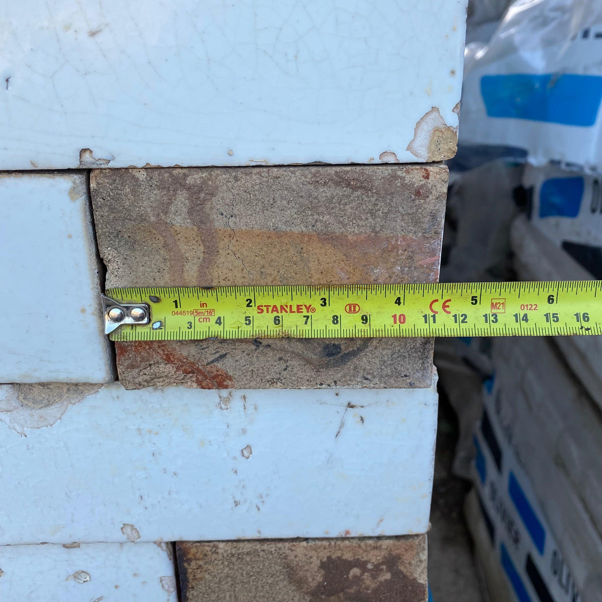 Reclaimed White Glazed Brick | Reclaim Bricks | White Bricks ...