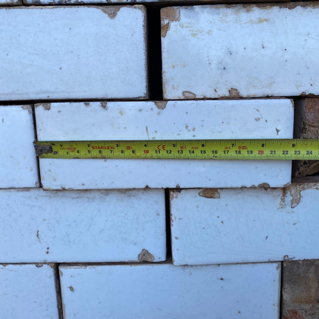 Reclaimed White Glazed Brick - Reclaimed Brick Company