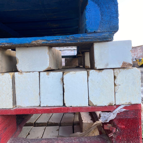 Reclaimed White Glazed Brick - Reclaimed Brick Company