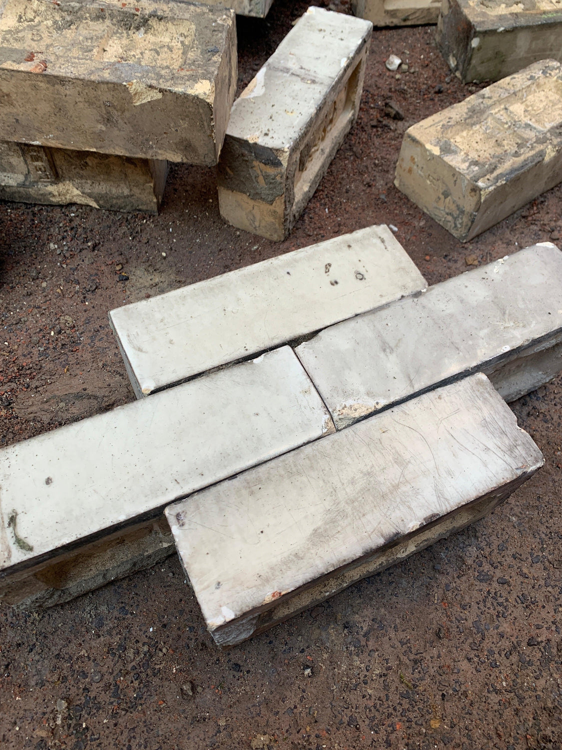Reclaimed White Glazed Brick | Reclaim Bricks | White Bricks ...