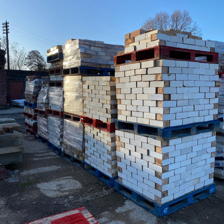 Reclaimed White Glazed Brick - Reclaimed Brick Company