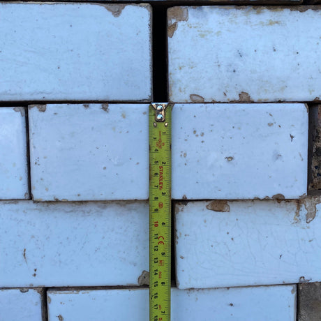 Reclaimed White Glazed Brick - Reclaimed Brick Company