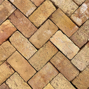 Reclaimed Yellow Clay Paving Bricks | Pack of 250 Bricks | Free Delivery - Reclaimed Brick Company
