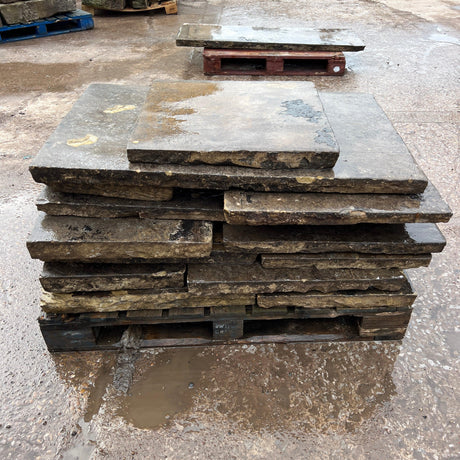 Reclaimed York Flag Stone 7.5 SQM