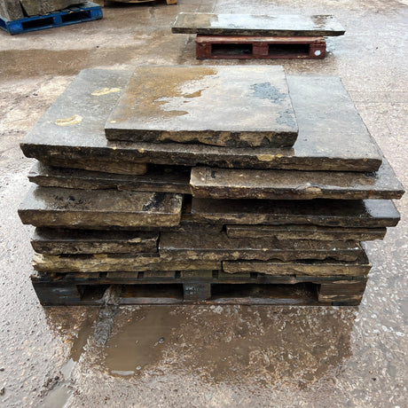 Reclaimed York Flag Stone 7.5 SQM