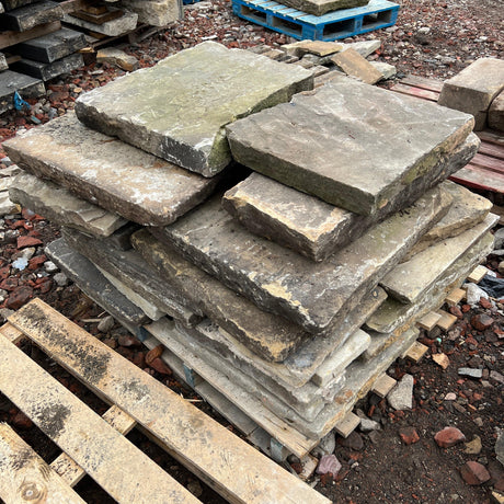 Reclaimed York Flag Stone - (Job Lot) - Reclaimed Brick Company