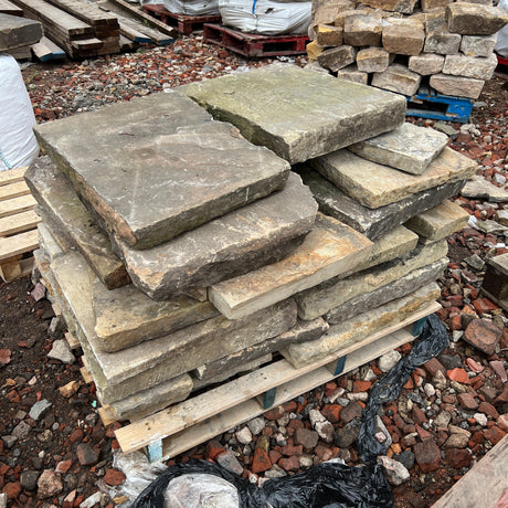 Reclaimed York Flag Stone - (Job Lot) - Reclaimed Brick Company