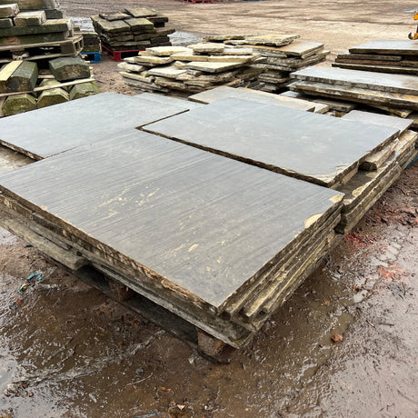 Reclaimed York Stone Paving Flag Stone