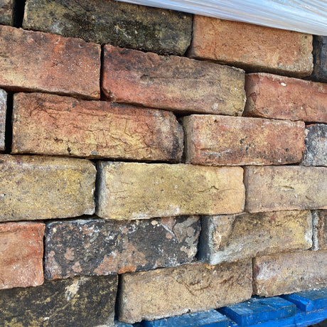 Reclaimed York Yellow Multi Clamp Bricks | Pack of 250 Bricks - Reclaimed Brick Company